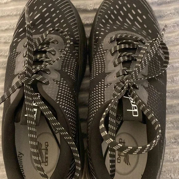 Dansko Black Athletic Shoes in good condition, minimal wear - Picture 6 of 8